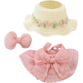 Clothes for Dolls Accessories (No Doll), Kawaii Skirt Outfit Set 2 Pieces for 15cm 17cm Doll Suit, Stylish Dress Up Bowknot Doll Clothing Set Replacement Blue