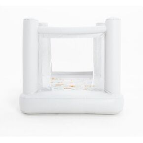 Playsmol Mini Theatre House قابلة للارتداد ، قفز منزل للعب الداخلي ، وقلعة نطاطية للأطفال الصغار والأطفال 3-6 ، سهلة الإعداد والتخزين in Kuwait