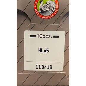 Needle It Up مع 10 إبر HLX5 العضو لآلة الخياطة Juki TL98E / TL98Q - الحجم 110/18