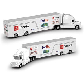 Lionel Racing Denny Hamlin 2024 FedEx Diecast Hauler 1:64 Scale NASCAR Authentics