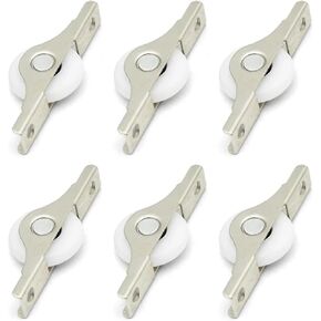 6pcs Pulley Cabinet Casement Single Roller Pulley