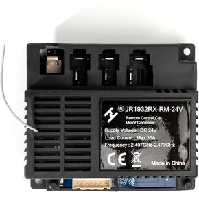 JR1932RX-RM-24V Remote Control Car Motor Controller Receiver for Kids Ride on car 24v for Ride on Toys Motherboard Control Box for Children Electric car Replacement Parts