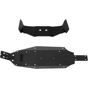 INJORA Carbon Fiber Rear Wing for 1/24 Buggy Losi Micro-B