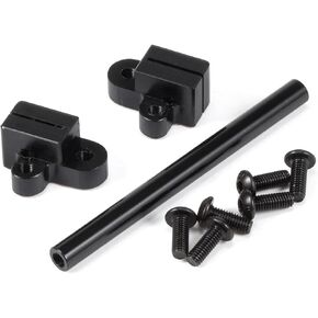 Carbon Fiber 1/10 LCG Chassis and Links Kit Capra Battery on Axle Servo Mount Chassis Brace Power Wagon Cab Body Mount (Links and Rear Riser)