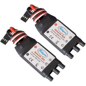 30A ESC Brushless Speed Controller BEC 2A for Quadcopter F450 X525(Pack of 2pcs)