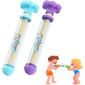 Firework Water Gun,Cithway Firework Water Gun,High Pressure Pull-Out Sprinkler Spray Toys,Suitable for Parties, Water Festivals (Blue + Purple)