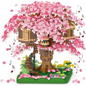 Orchid Flower Bouquet Set Compatible with Lego, Orchids Flowers Set with Vase for Adults, Teen Girls, 718 PCS Orchid Artificial Plant for Mother's Day, Valentine, Birthday