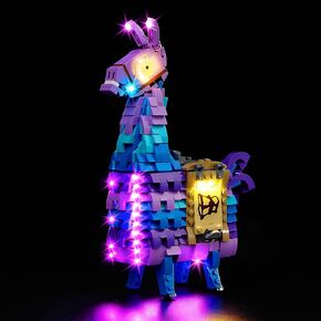BrickSoul Led Light Kit for Lego Fortnite Supply Llama Building Set, Compatible with Lego Fortnite Llama 77071 Lego Light Kit, Light Up Legos fortnite - NO Lego Blocks Set