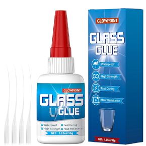 Ceramic Glue, 35g Ultra Strong Super Glue for Ceramic, Porcelain, Pottery & China Repair – Waterproof, Heat-Resistant, Safe Adhesive for Mugs, Dishes, Tiles & Crafts