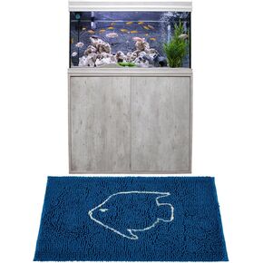 Large Aquarium Sponge Mats 20 x 36 Inch Fish Cleaning Mat Chenille Absorbent Sponge Pad for Aquariums Floor Decorative Gift Fish Hobbyists Maintenance Keep Clean