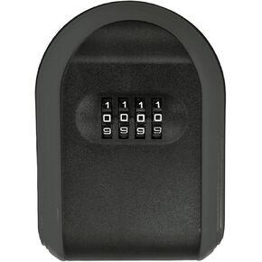 Magnetic Key Holder Box for Under Car - Waterproof Hidden Spare Key Storage with Combination Lock, Adsorbent Keys Holder Box with Strong Magnet for Indoor/Outdoor Use