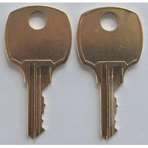 Replacement 2-Keys Cut to Code D333A All-Lock Utility Locks (You Must Have The Letter D Before The Numbers & A Letter After The Numbers)(Cut by Key Copy Express) fit All Locks with Key Code D333A