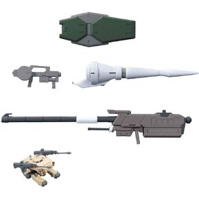 Bandai Hobby - Mobile Suit Gundam Iron-Blood Orphans - Option Parts Set Gunpla 11 (Smoothbore Gun for Barbatos), Bandai Spirits Model Kit