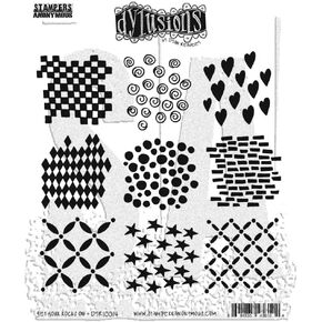 Dyan Reaveley's Dylusions Cling Stamp Collections 8.5"X7" - Get Your Rocks On
