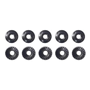 Team Associated M4 Low Profile Serrated Steel Wheel Nuts ASC91150 Electric Car/Truck Option Parts