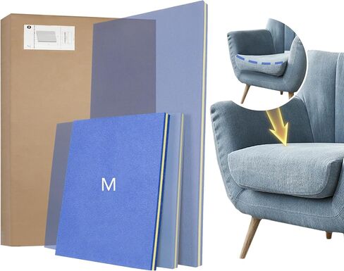 Couch Cushion Inserts Support, Couch Supports for Sagging Cushions, Couch Cushion Replacement for Sagging Seat, 4 PCS, Medium, 20x18 Inches in Saudi Arabia