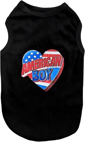 4th of July Dog Outfit Independence Day Dog Shirt Red White and Woof Funny Holiday Pet Clothes in Kuwait