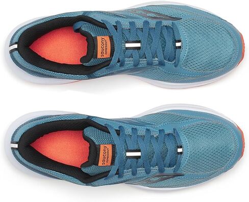Saucony Men's Cohesion 17 Sneaker, Cloud/Navy, 13 Wide in Saudi Arabia