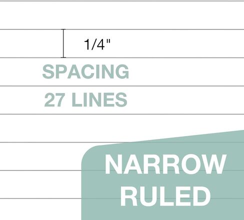 Poprun White Legal Pads 8.5 × 11.75 College حكمت ، وسادة ورقة كتابة 100GSM ، ودباعيات مفكرة مبطنة بالجملة لمدرسة العمل ، اللوازم المكتبية للفصول الدراسية ، 6 حزمة in Kuwait
