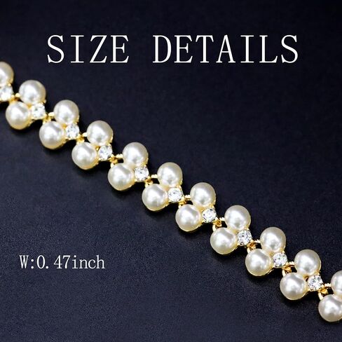 1 Yard Crystal Rhinestone Trim Close Chain, Ideal for Wedding Party Clothing, Blue Diamond Rhinestone Banding Applique for DIY Decoration and Embellishments(Style-031), DC-1Y-ML in Saudi Arabia