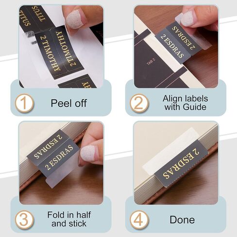 RETTACY Bible Tabs, for Women & Men, 66 Tabs for Old & New Testament, Additional 18 Tabs for Apocrypha, Bible Study Supplies & Christian Gifts (Brown) in Saudi Arabia