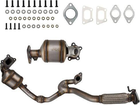 KAX Front Catalytic Converter For 2001-2005 Civic EX/EX Special Edition, 54399 Stainless Steel High Performance 1pcs (EPA Compliant) in Saudi Arabia