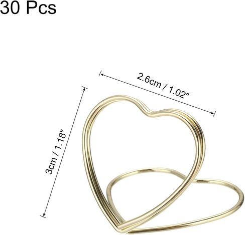 MECCANIXITY Table Number Holders 30pcs Silver Place Card Holder Name Stands Picture Holders for Tables Setting Wedding Display in Kuwait