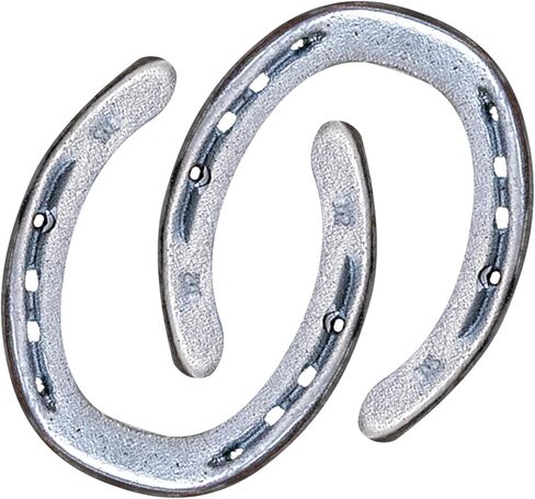 Cast Iron Set of 20 Horseshoes by Carver's Olde Iron for Decoration and Crafts, Pony Size, 3 1/2" T x 3" W in Kuwait