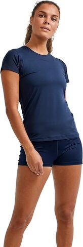 Craft Sportswear Women's ADV Essence SS Slim Tee | Short Sleeve Fitted Workout Top | T-Shirt Great for Running & Gym Workouts in Saudi Arabia