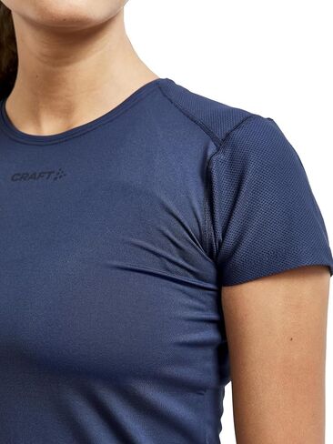 Craft Sportswear Women's ADV Essence SS Slim Tee | Short Sleeve Fitted Workout Top | T-Shirt Great for Running & Gym Workouts in Saudi Arabia