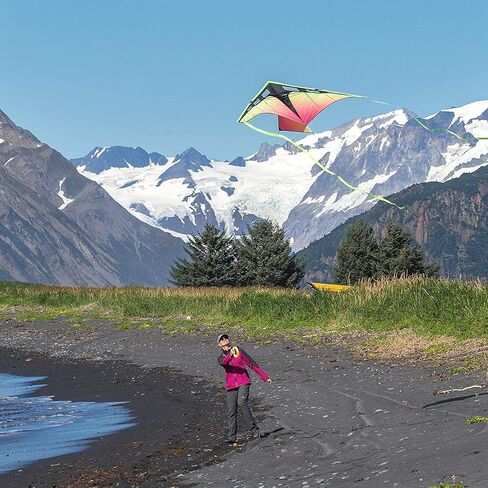 Prism Kite Technology Zenith 7 Aurora Single Line Kite, Ready to Fly with line in Saudi Arabia