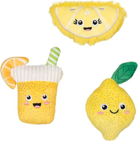 Fringe Studio Plush Dog Toy, 3 Pieces Set, SHROOMING, Pet Shop Collection (662176) in Kuwait