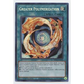 Greater Polymerization - MP22-EN050 - Prismatic Secret Rare - 1st Edition