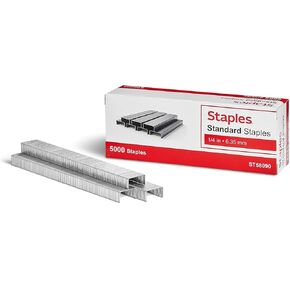Staples Standard Staples, 1/4-inch Leg Length, 15000/Carton (ST58090-USVS)