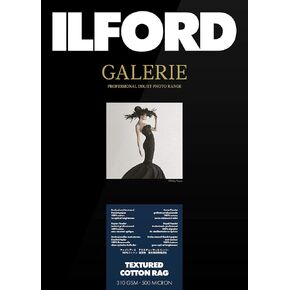 Ilford Galerie Prestige Textured Cotton Rag 310 GSM 5x7 inch – 50 mm x 70 mm 50 Sheets