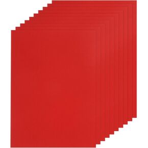 MECCANIXITY 10 Sheet Orange Glitter Card Stock, 8"x11" A4 Shimmer Paper,250gsm One-sided Cardstock for DIY Crafts, Scrapbooking, Party Decorations, Invitations