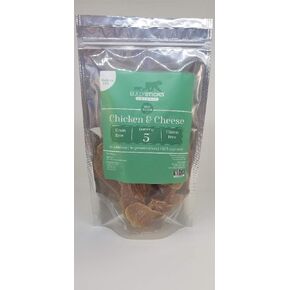 Bullysticks Organic Chicken Jerky Dog Treats - Premium Gourmet Chicken Jerky for Dogs Made in The USA, USDA Approved | Chicken Breast (5 oz Bag)