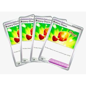 Bravery Charm 173/193 - Paldea Evolved - Pokemon Trainer Card Set - Playset