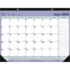 Blueline® Academic Monthly Desk Pad Calendar, 13 Months, July 2025 to July 2026, 21.25" x 16" (CA181731-26)