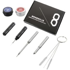 Sagud Professional Airbrush Cleaning Tools و Air Brush Racher Kit.Sitable لمختلف البخاخات.