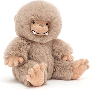 Jellycat Bo Bigfoot Stuffed Animal, 11" - Bigfoot Plush Toy - Classic Children's Gift - Halloween Plush