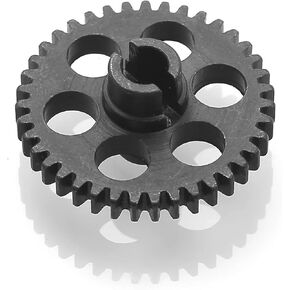 RC Spare Part Compatible with Remo for Hobby for Smax 1621 1625 1631 1635 1651 1655 1/16 RC Car Upgrade Parts Metal Hardened Steel Main Spur Gear