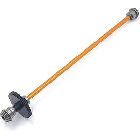 RC Spare Part Compatible with Wltoys 124007 124016 124017 124018 124019 1/12 RC Car Parts Center Drive Shaft Assembly Reduction Gear 27T Motor Gear(Blue,A)