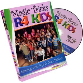 MMS Magic Tricks R 4 Kids - Volume 4 by Will Roya and Joan DuKore - DVD