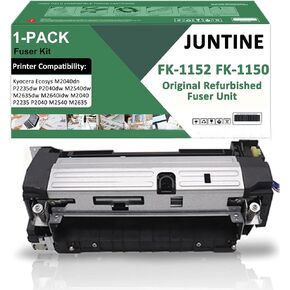FK-1152 Fuser Unit Remanufactured Replacement for Kyocera FK-1152 Fuser Unit for Kyocera Ecosys M2040dn P2235dw P2040dw M2540dw M2635dw M2640idw M2040 P2235 P2040 M2540 M2635 (100K-110V)