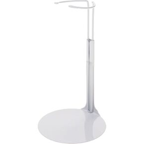 Kaiser Doll Stand 2101, Box of 12 - White Doll Stands for 8" to 11" Dolls and Action Figures