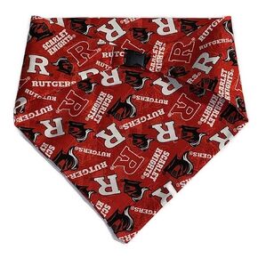 Rutgers Scarlet Knights Dog Bandana (X-Small)