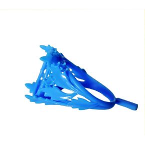 Generic Ring Wax Pattern for Lost Wax Casting Jewelry_m_0417, blue-green