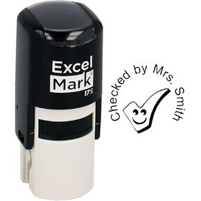 تم فحص Excelmark بواسطة - ختم المعلم المخصص للذات