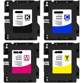 Sublimation Ink Cartridge Set for Virtuoso SG3100 SG400 SG800 SG7100 Compatible 4 Colors